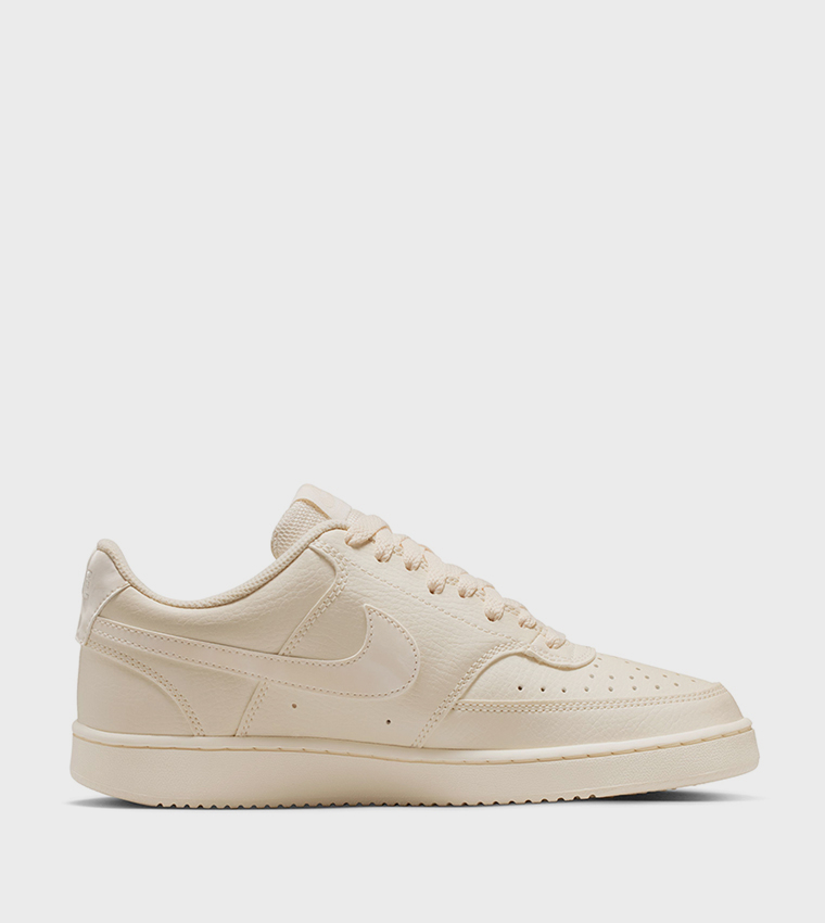 COURT VISION Logo Detail Lace-Up Sneakers