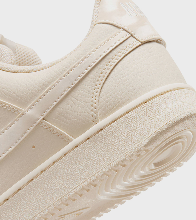 COURT VISION Logo Detail Lace-Up Sneakers
