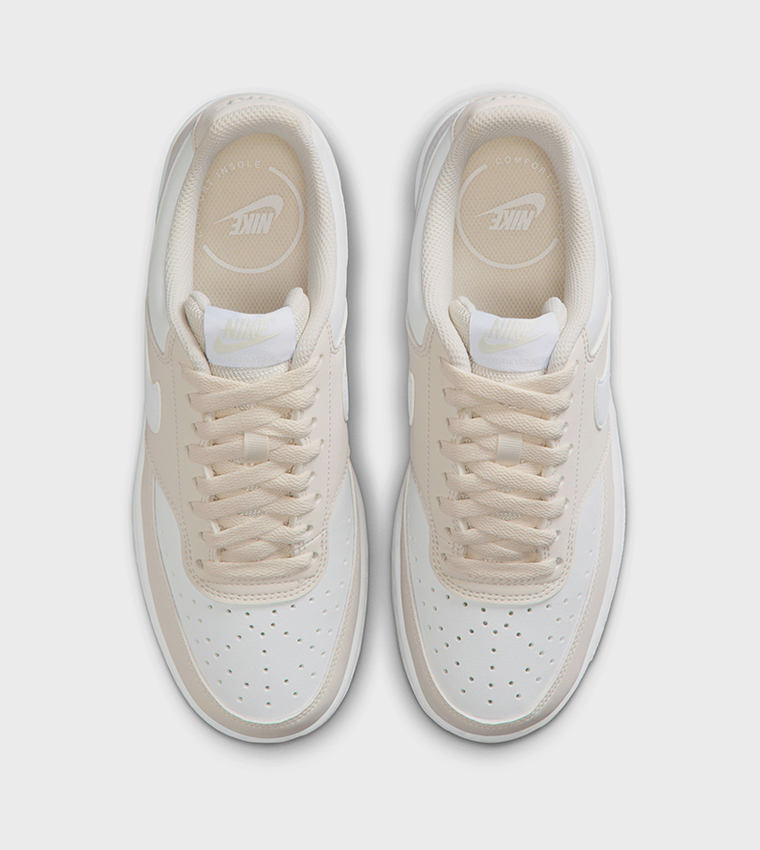 COURT VISION Color Block Lace-Up Sneakers
