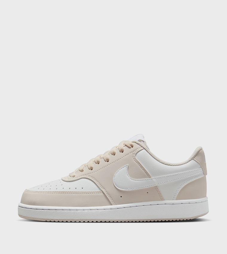COURT VISION Color Block Lace-Up Sneakers
