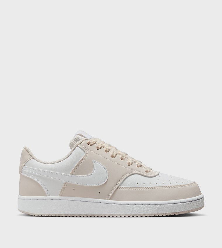 COURT VISION Color Block Lace-Up Sneakers