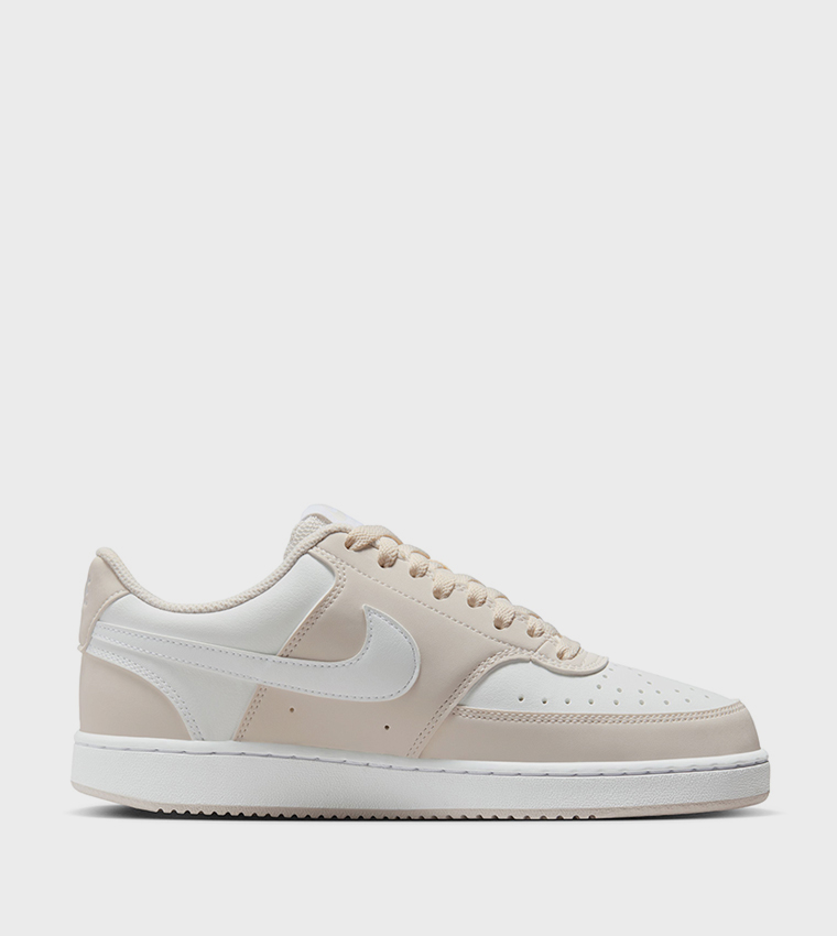 COURT VISION Color Block Lace-Up Sneakers