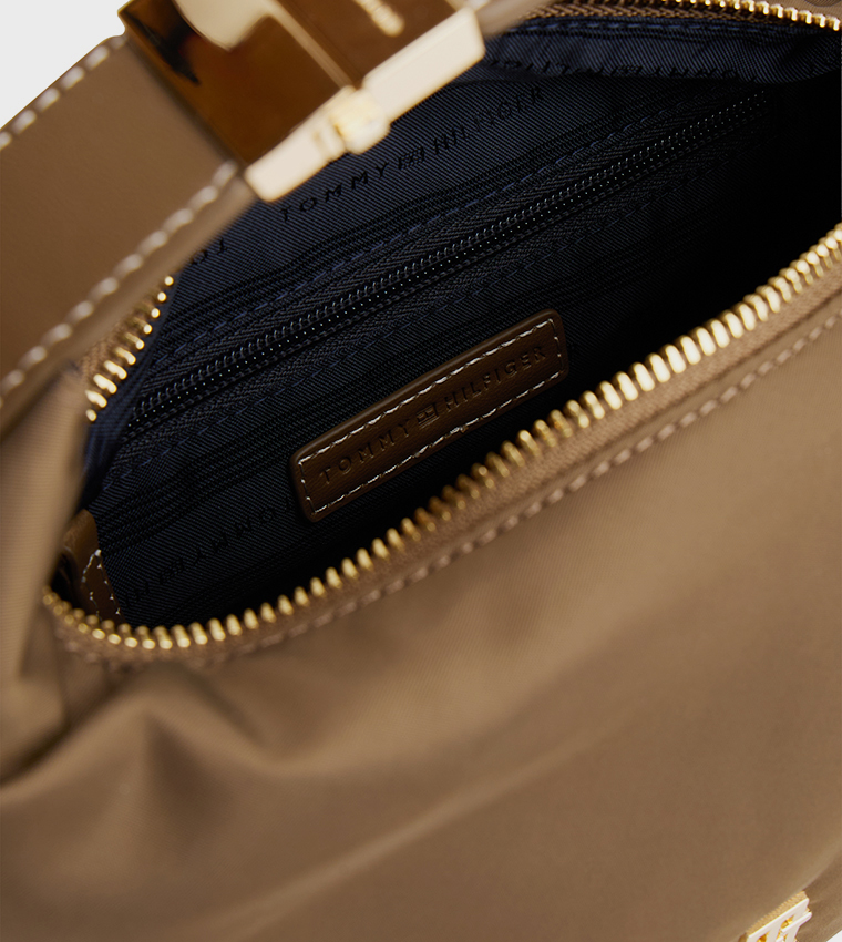 Logo Detail Handheld Bag