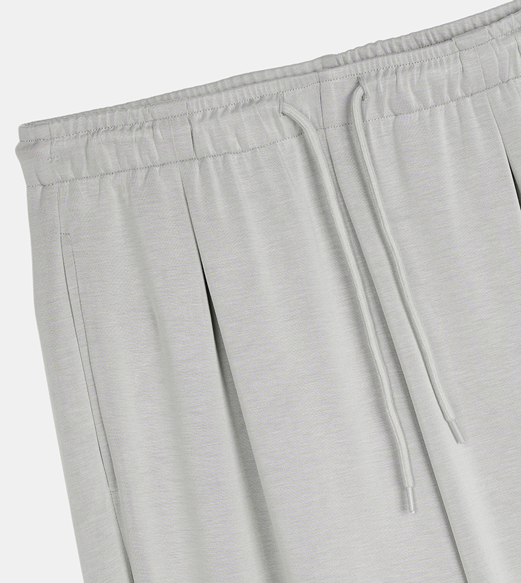 F5  بناطيل رياضية - رمادي Sweatpants