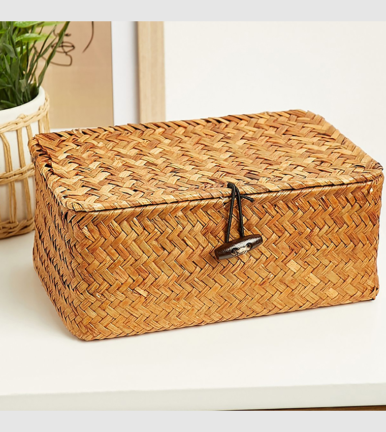 صندوق تخزين القش