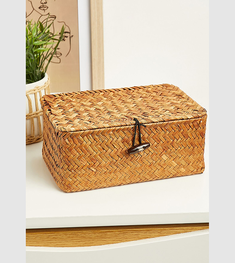 صندوق تخزين القش