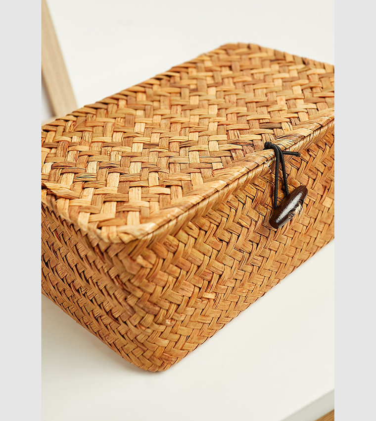 صندوق تخزين القش