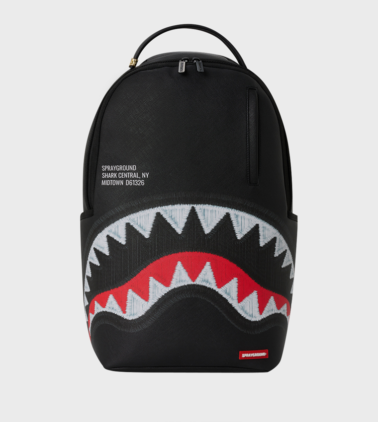Shark Central Embroidered Shark DLXSV Backpack