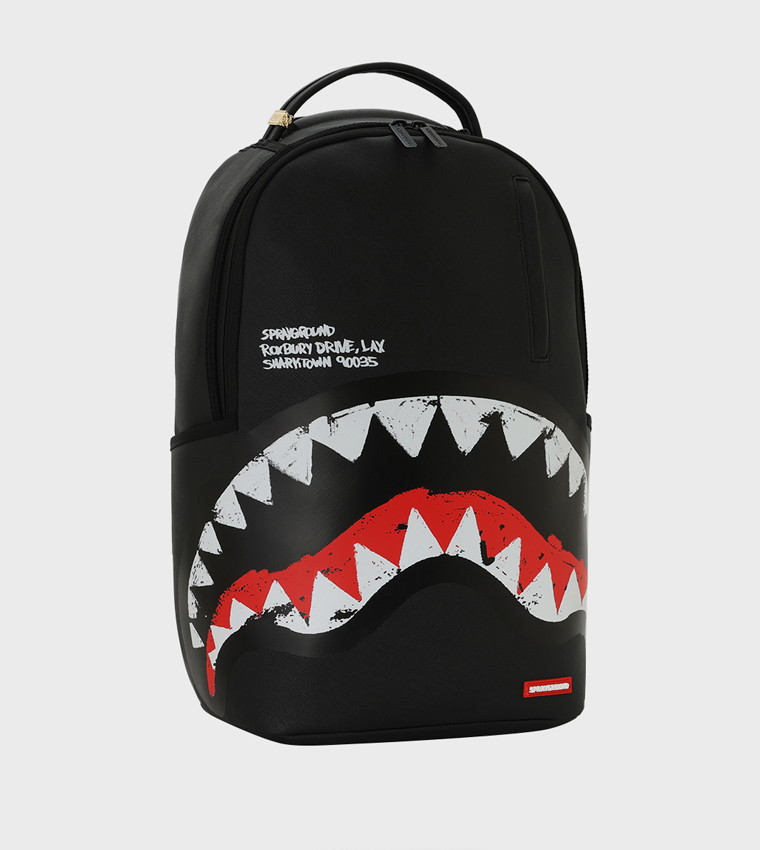 Shark Central Embroidered Shark DLXSV Backpack