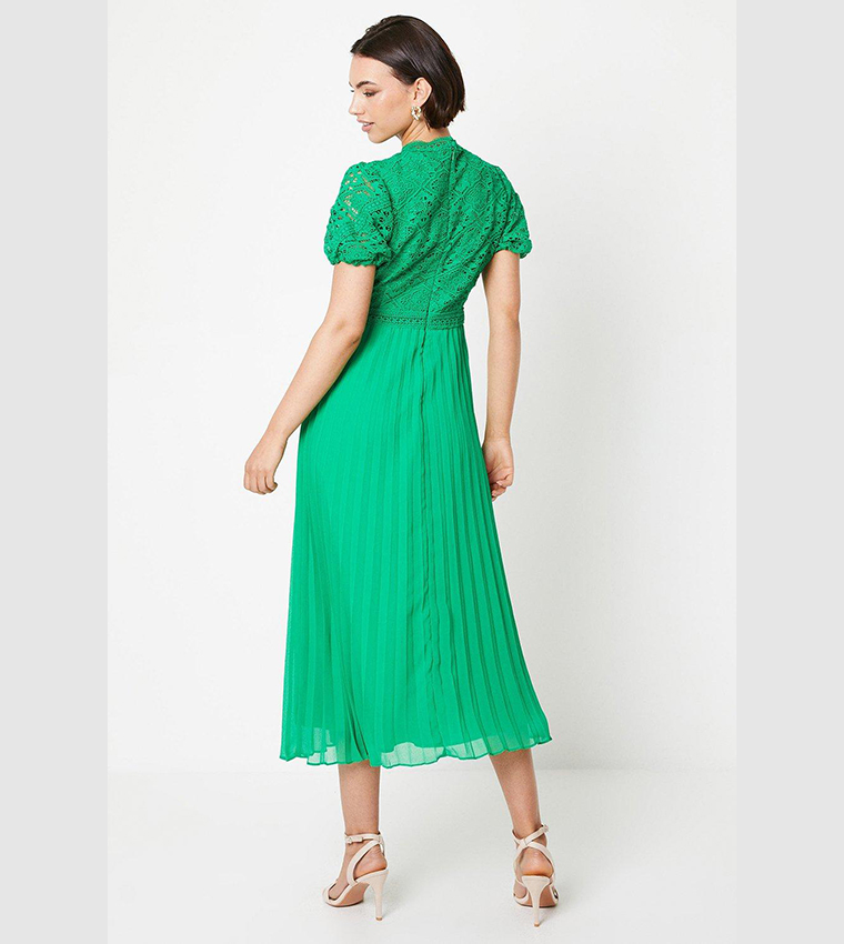 green emerald velvet dress Oasis Maxi Dress - Green main image 1