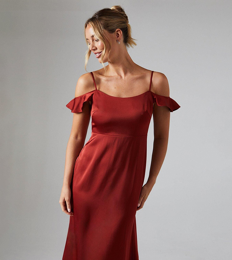 اويسيس - إكسبرس  فساتين ماكسي  - برتقالي  Maxi Dresses