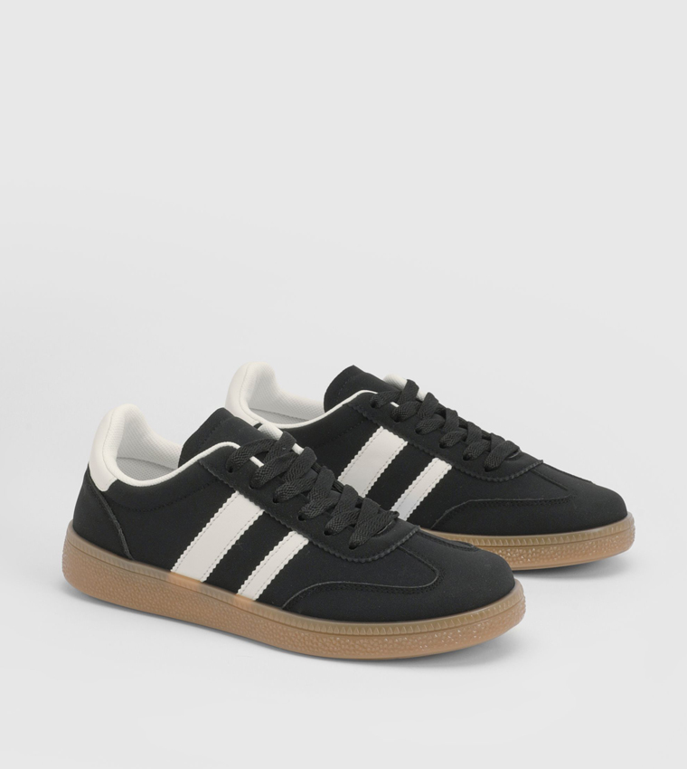 Erin Faux Suede Lace-Up Sneakers