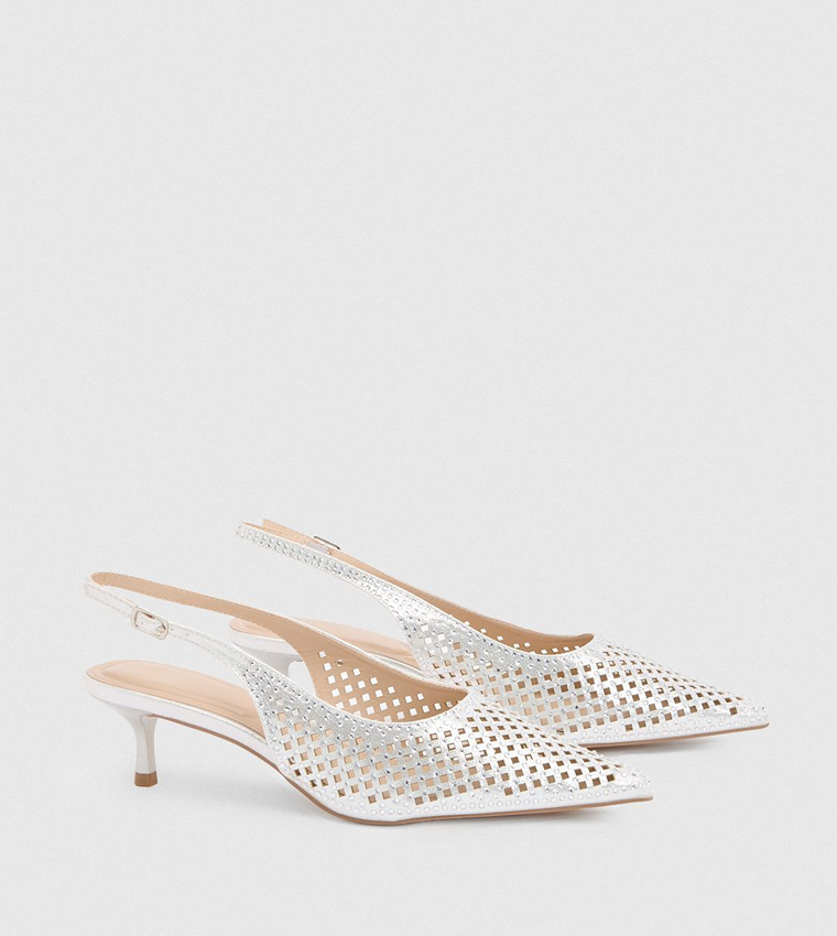 Oasis  Pumps - Silver Pumps