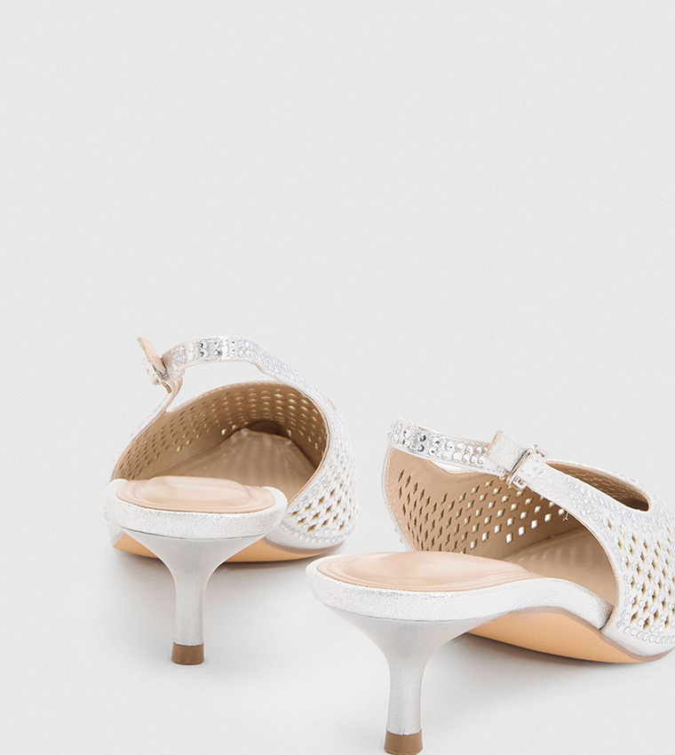 Oasis  Pumps - Silver Pumps