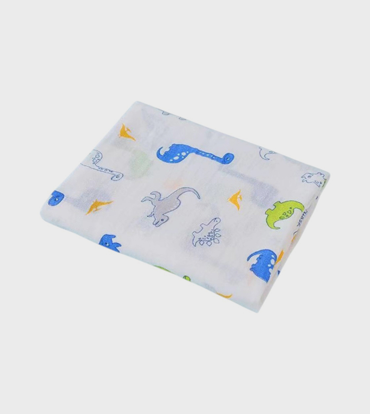 Essentials Muslin Swaddle Blanket - Dino