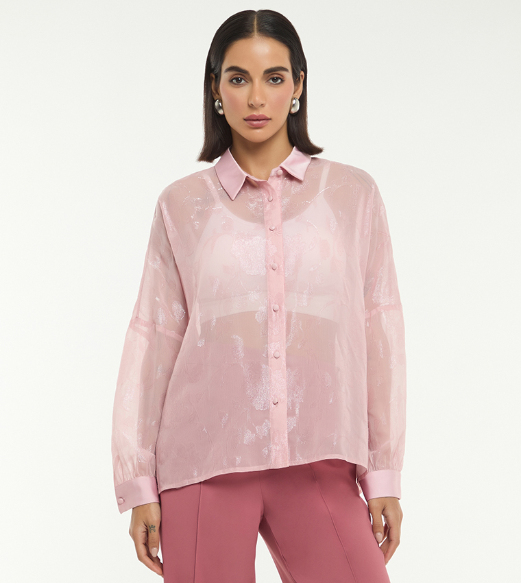 BCBG  Shirts - Pink Shirts