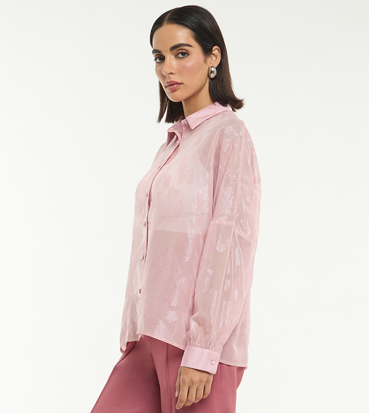 BCBG  Shirts - Pink Shirts