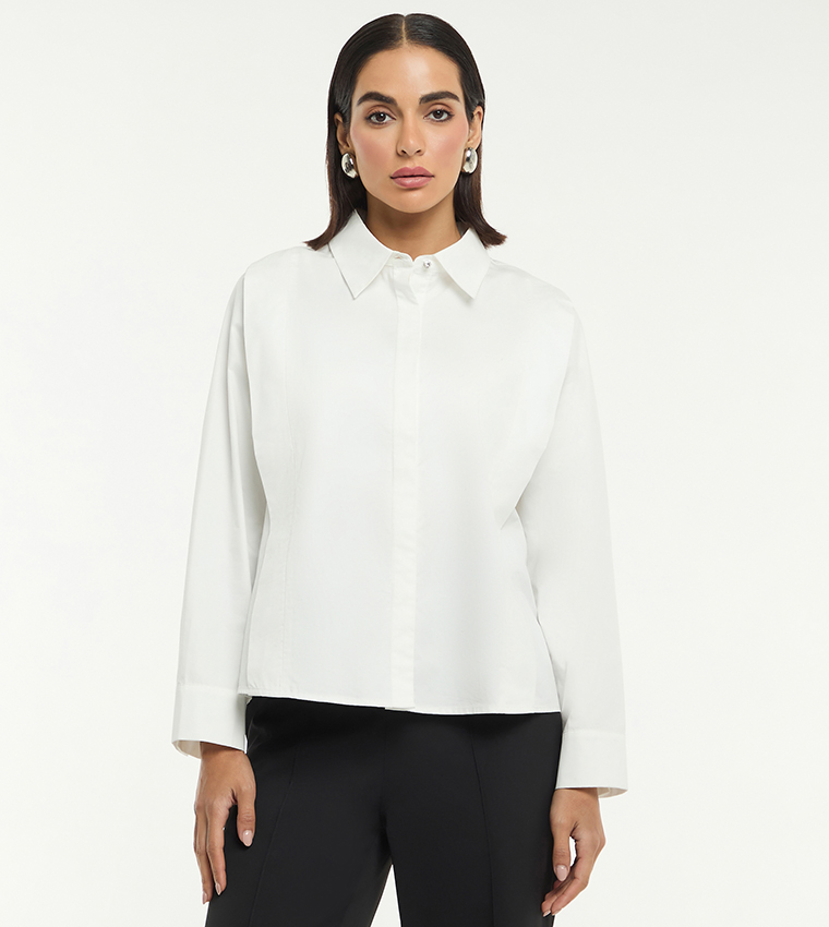 Solid Long Sleeves Shirt