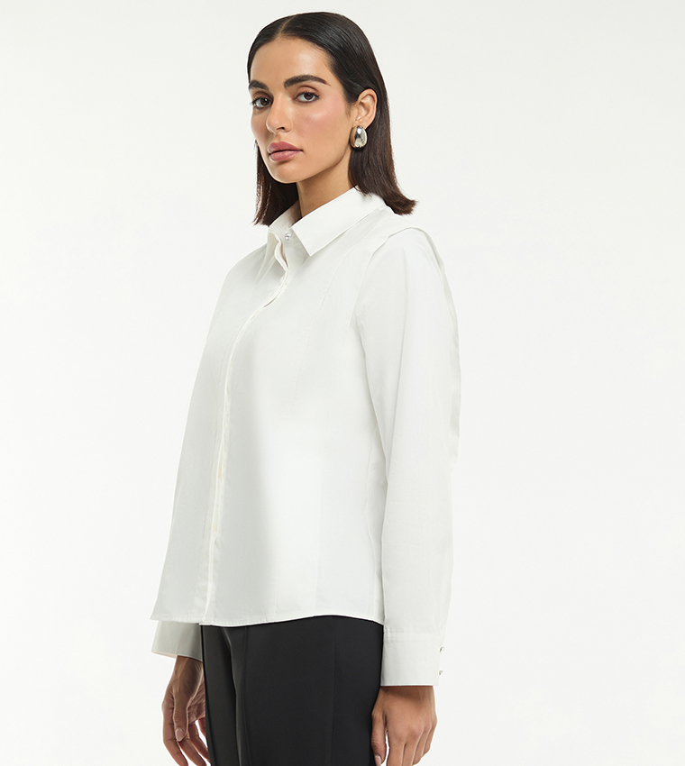 Solid Long Sleeves Shirt