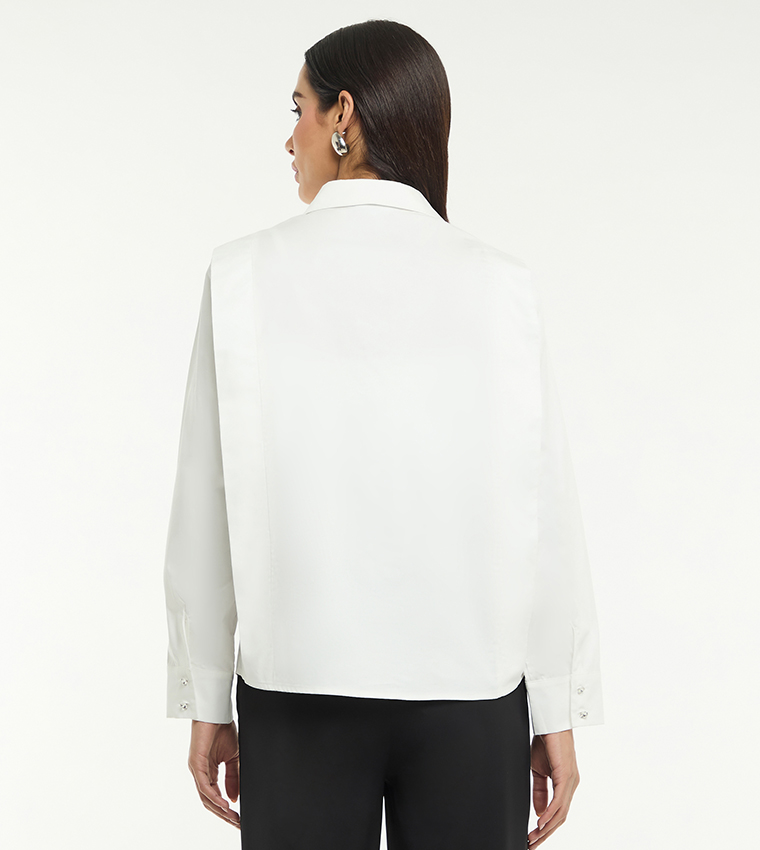 Solid Long Sleeves Shirt