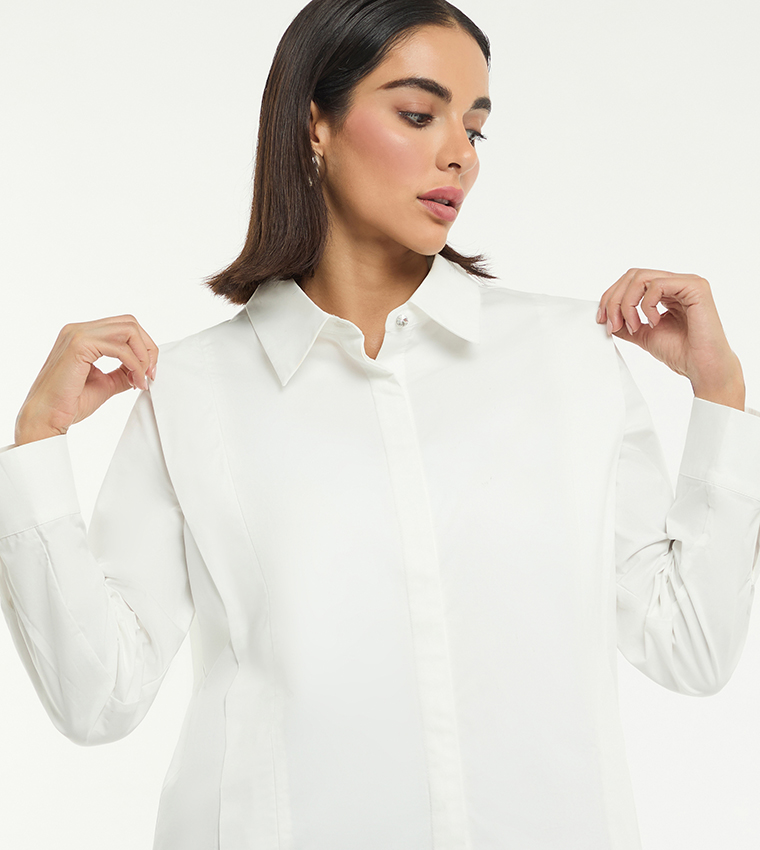 Solid Long Sleeves Shirt