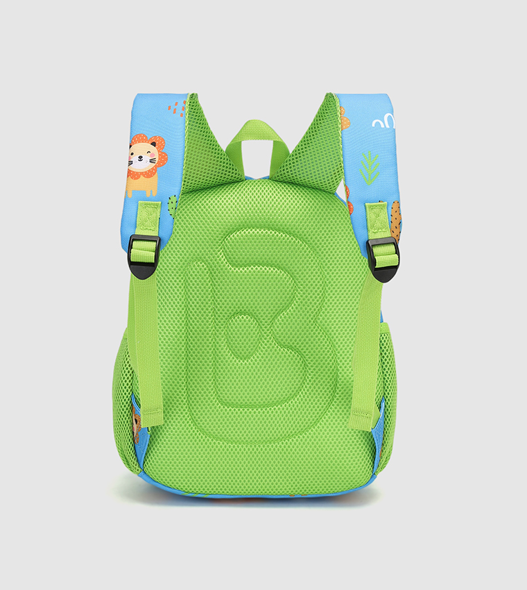 Printed Front Pocket Backpack
