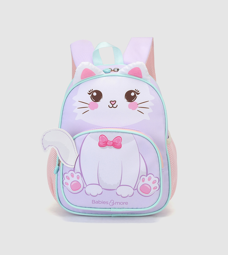 3D Detail Front Pocket Backpack