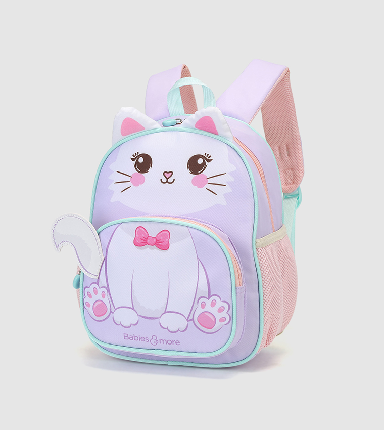 3D Detail Front Pocket Backpack