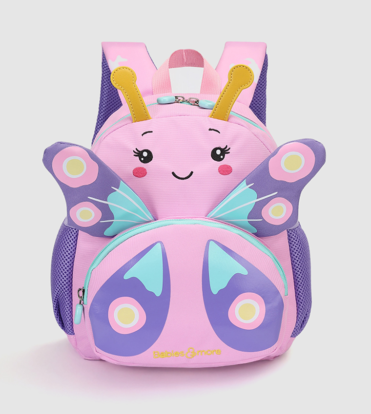 3D Detail Front Pocket Backpack