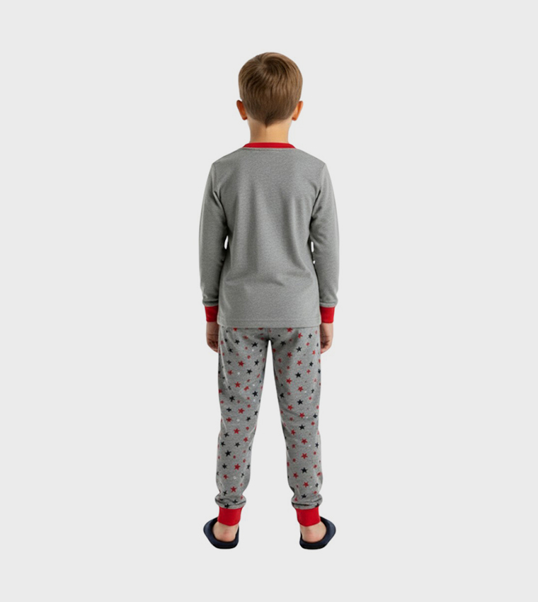BIDANI  Top & Pyjama Sets - Grey Top & Pyjama Sets