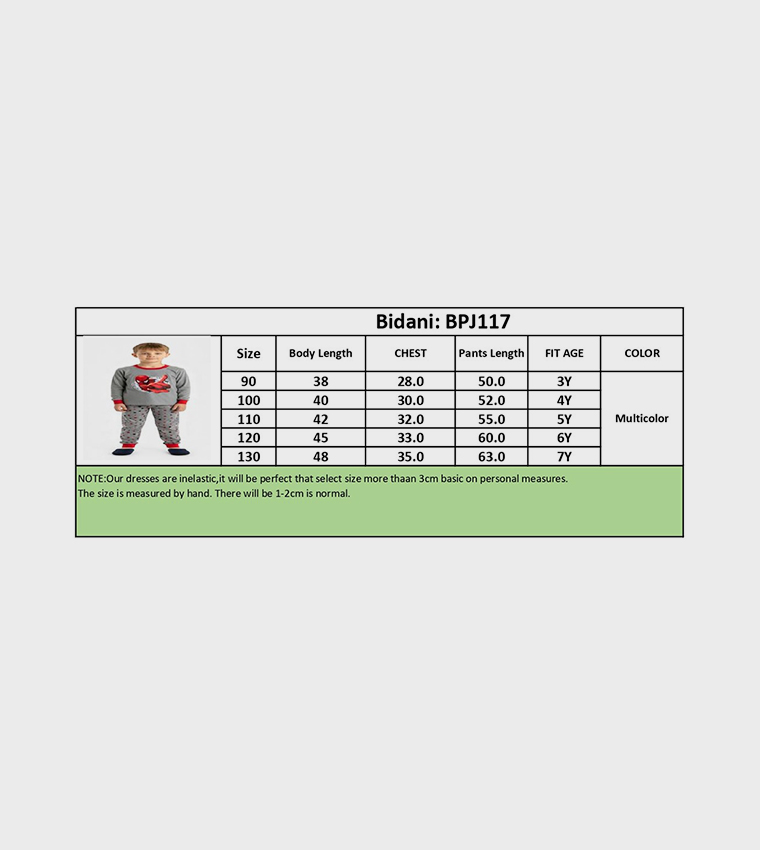 BIDANI  Top & Pyjama Sets - Grey Top & Pyjama Sets