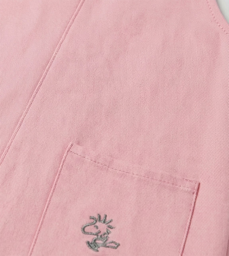 طقم فستان وأفرول مطرز 