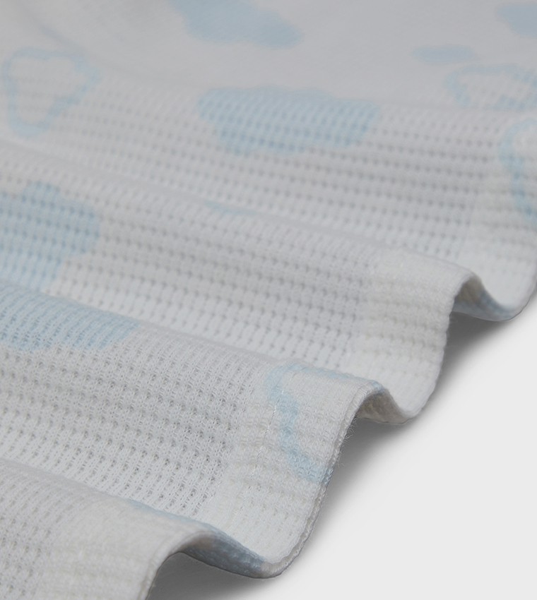 9 Pcs Printed Single-Layer Blanket 