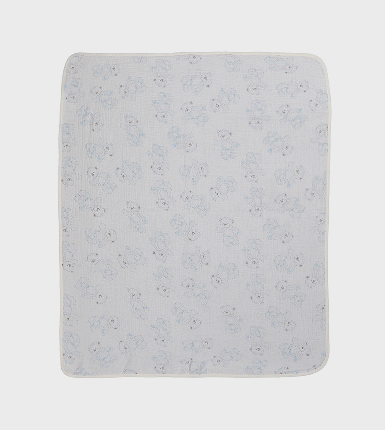 9 Pcs Printed Single-Layer Blanket 