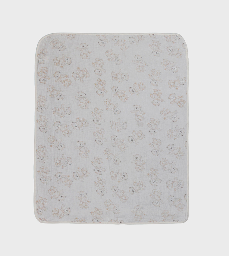 9 Pcs Printed Single-Layer Blanket 