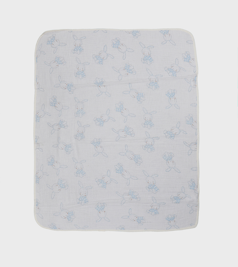 9 Pcs Printed Single-Layer Blanket 