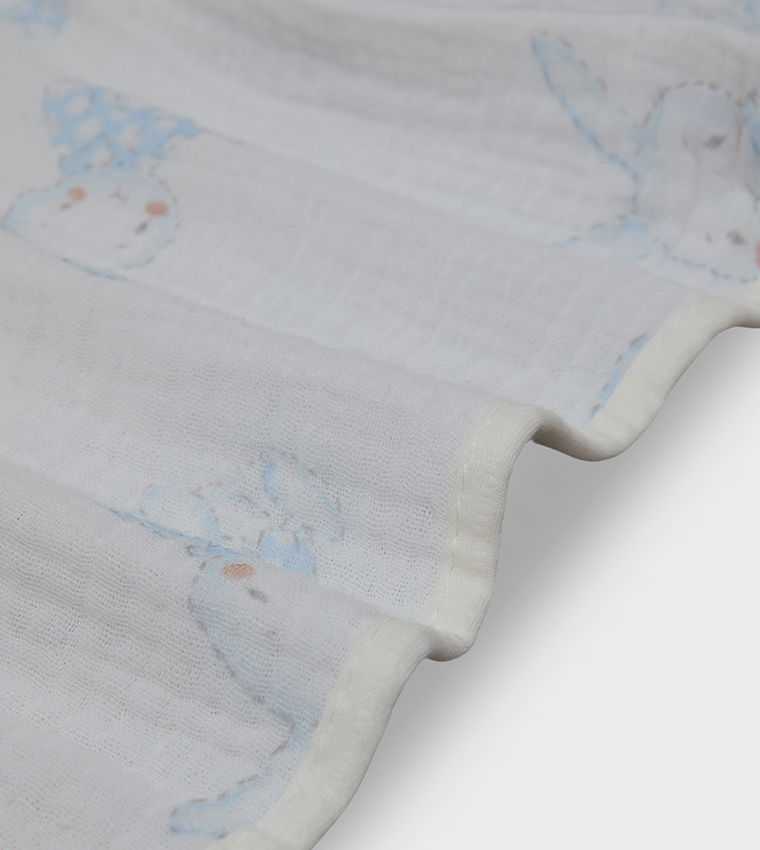 9 Pcs Printed Single-Layer Blanket 