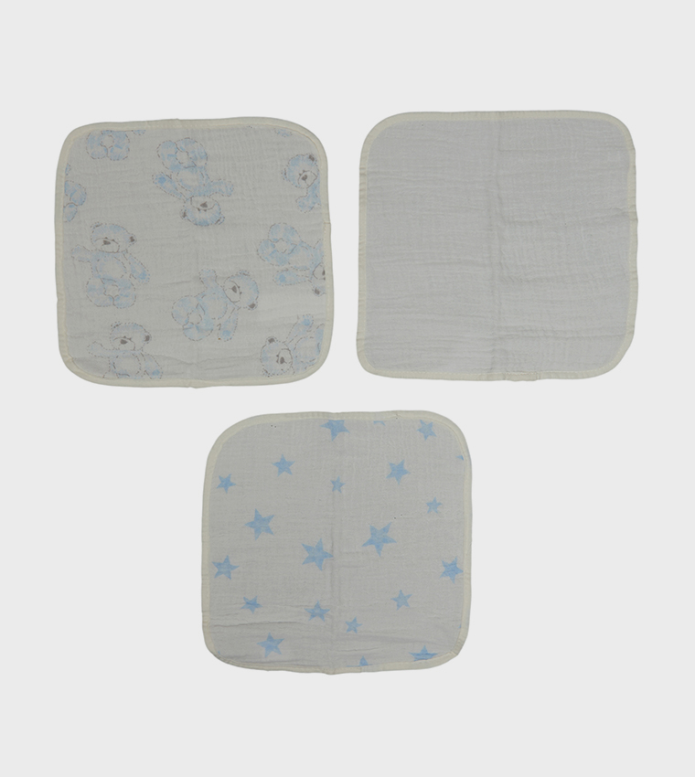 3 Pack Cloth Diaper (2 Layer)