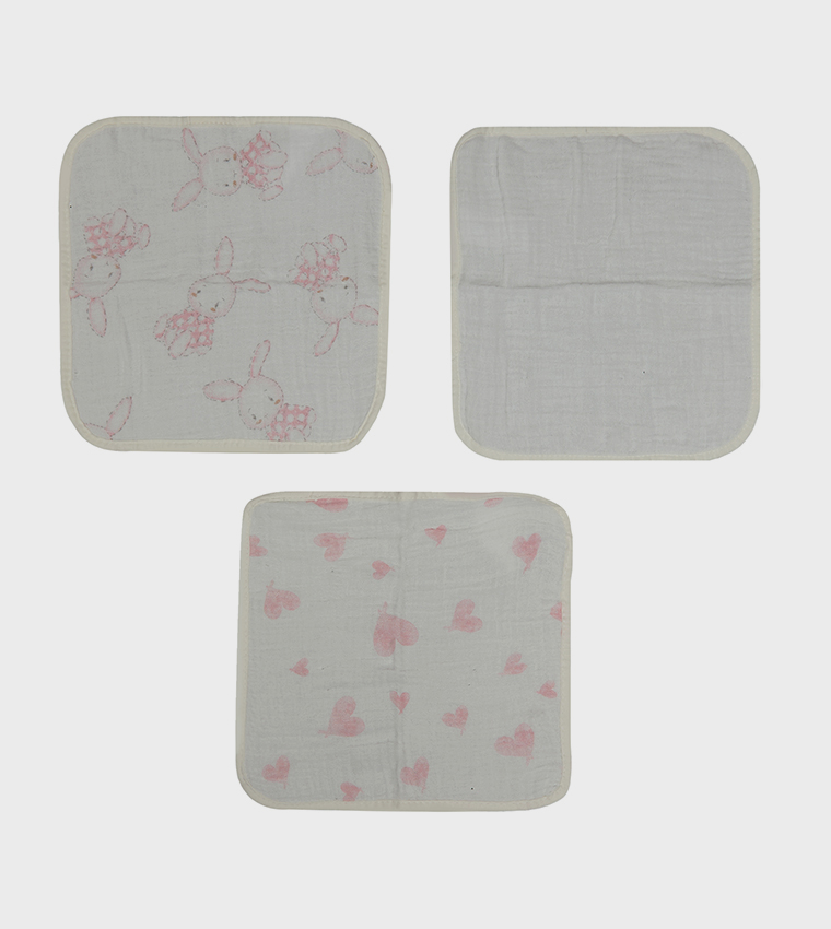 3 Pack Cloth Diaper (2 Layer)