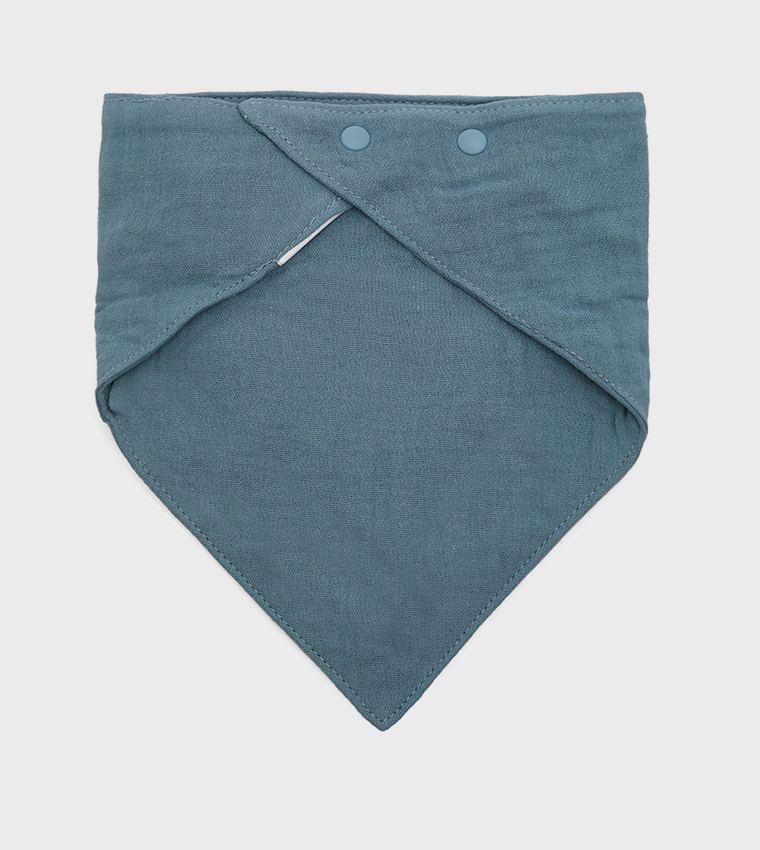 4 Pack 6-Layer Crepe Triangular Bibs