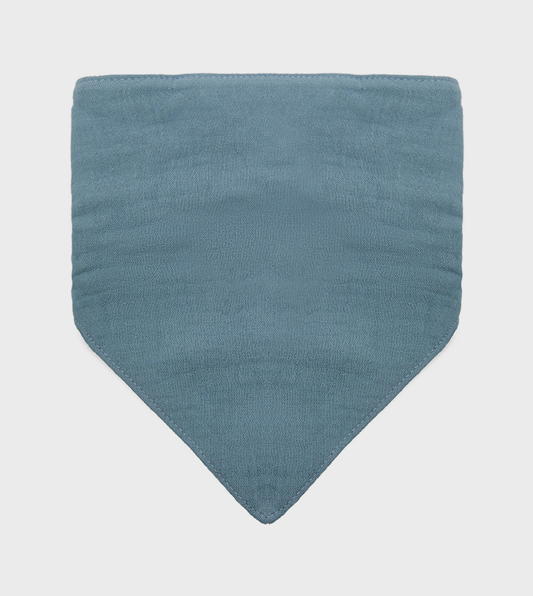 4 Pack 6-Layer Crepe Triangular Bibs
