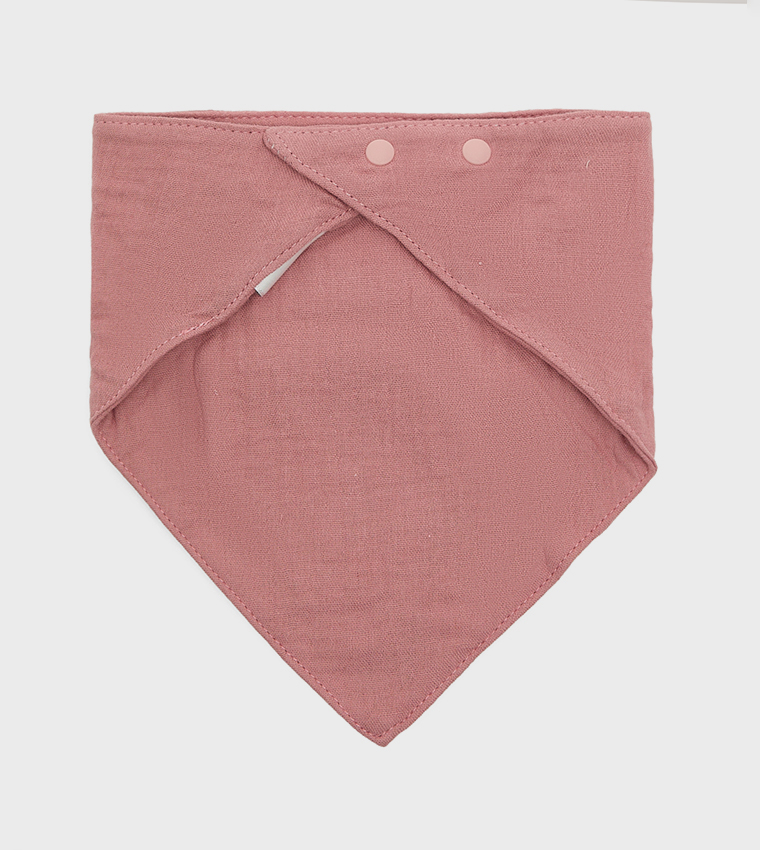 4 Pack 6-Layer Crepe Triangular Bibs