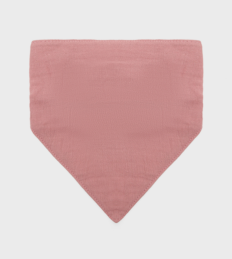4 Pack 6-Layer Crepe Triangular Bibs