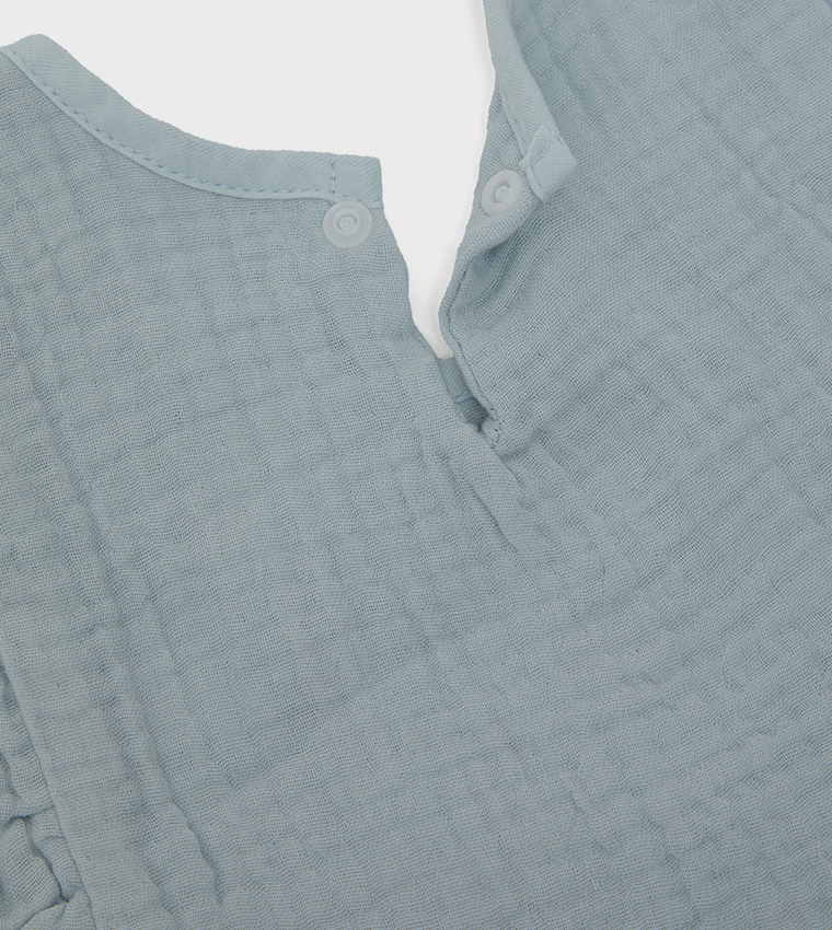 6-Layer Lace Trim U-Shaped Bib