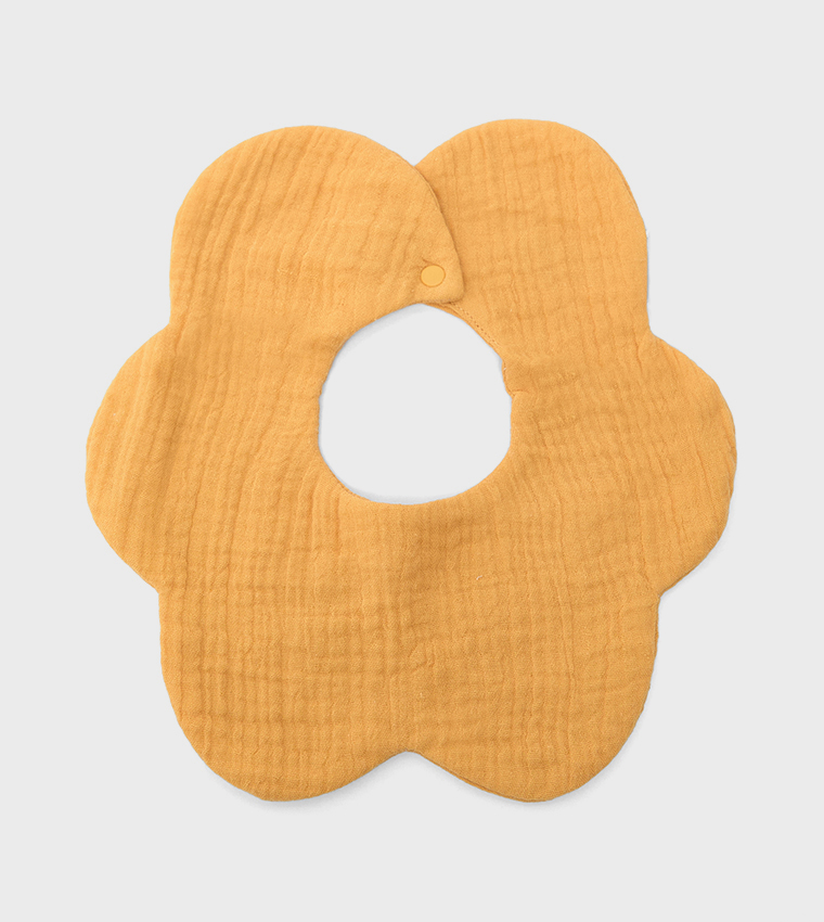 2 Pack 6-Layer Crepe Petal Bibs