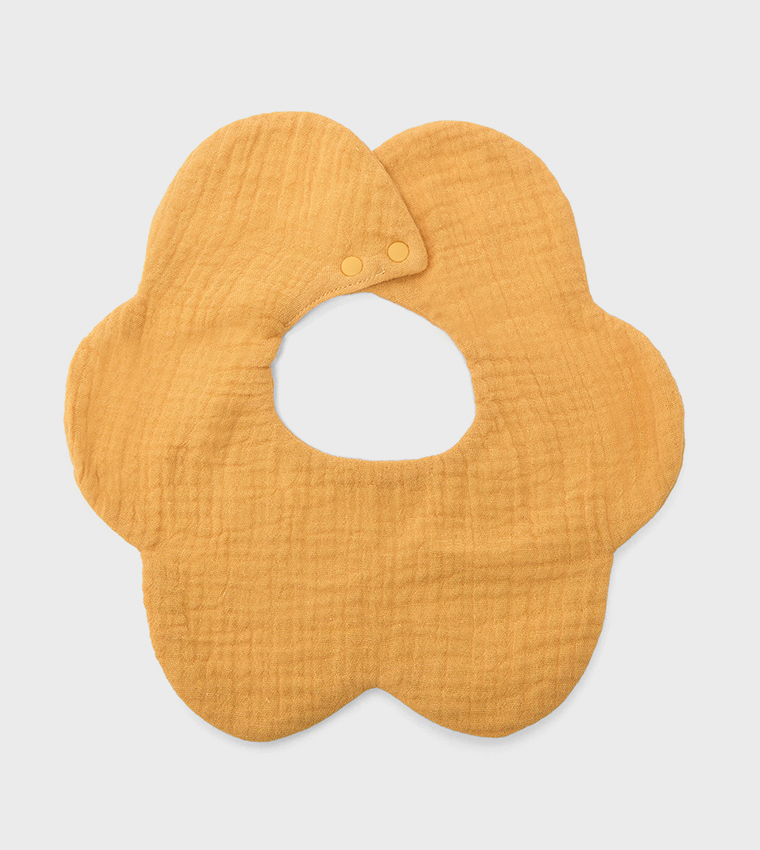 2 Pack 6-Layer Crepe Petal Bibs