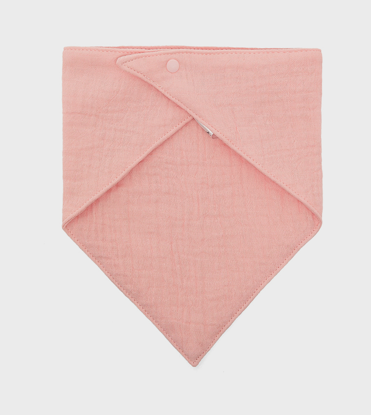 6-Layer Crepe Triangular Bib