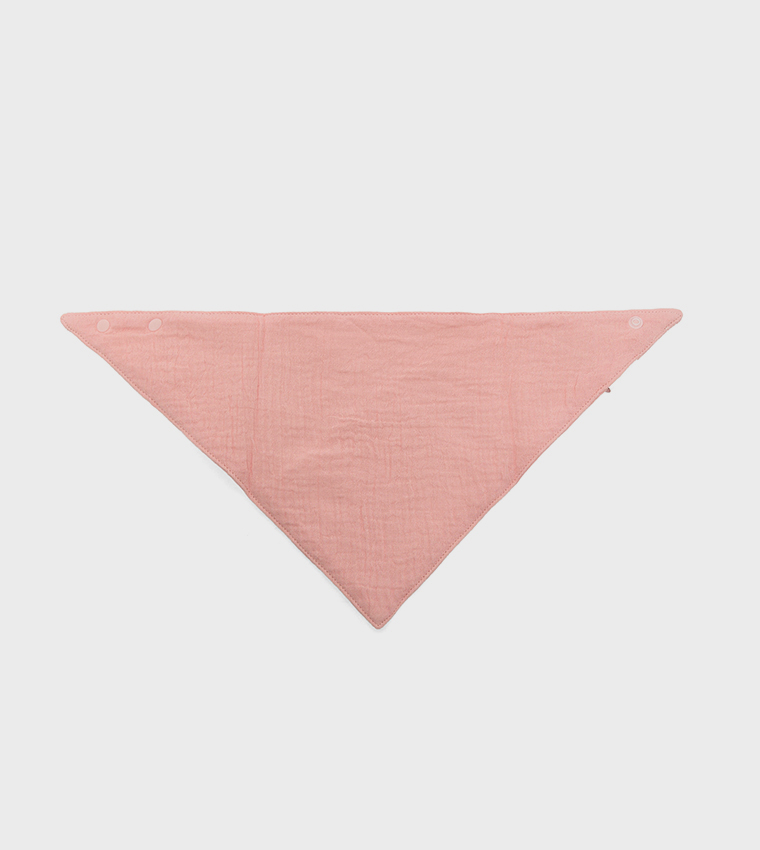 6-Layer Crepe Triangular Bib