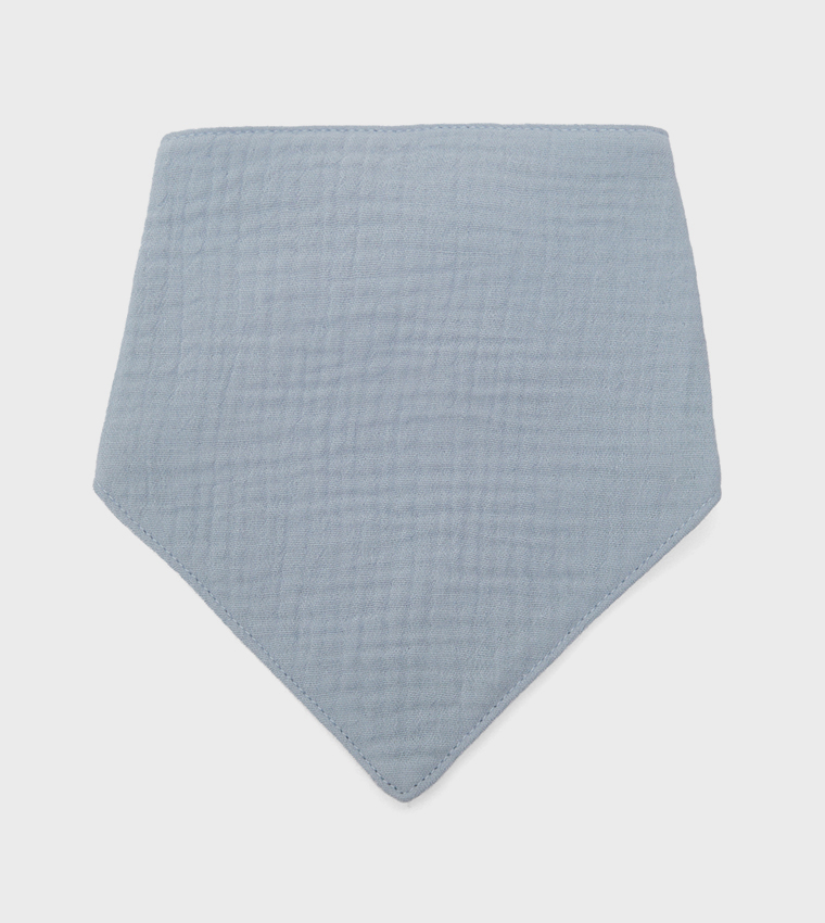 6-Layer Crepe Triangular Bib