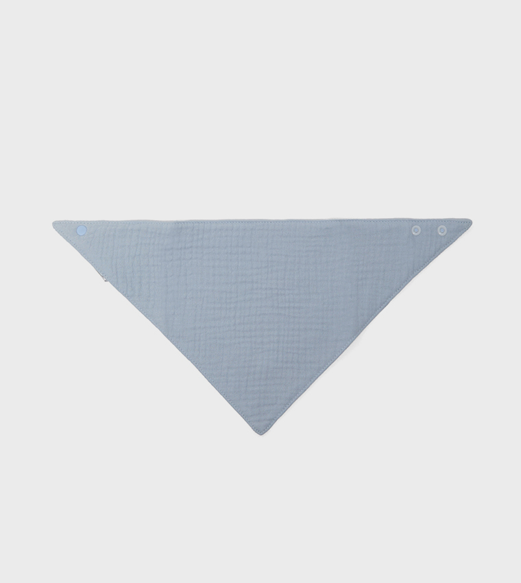 6-Layer Crepe Triangular Bib